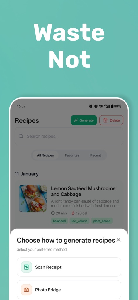 Scan2Meal: AI Food&Recipe Scan - Food & Drink App | MWM