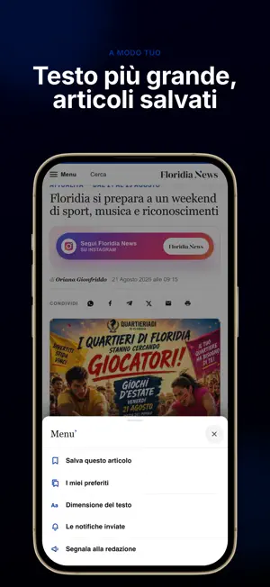 Floridia News screenshot 4