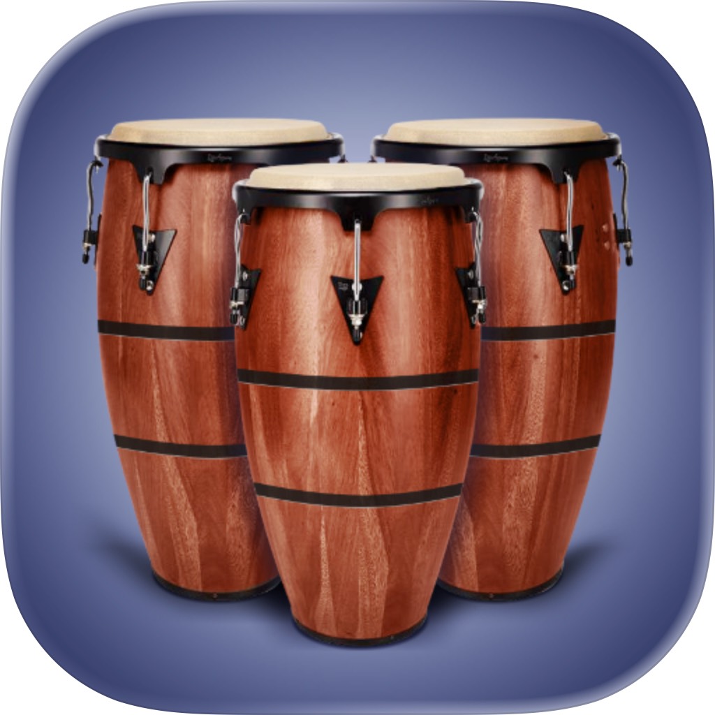 Apple App Store cover for Real Percussion: kit drum pads