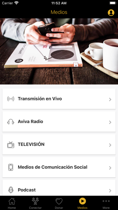 App screenshot