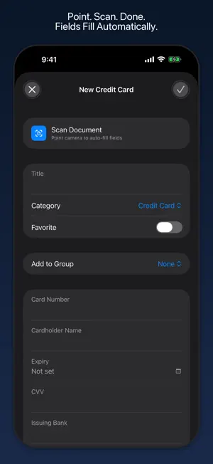 Kryven Vault - ID & Doc Wallet screenshot 2