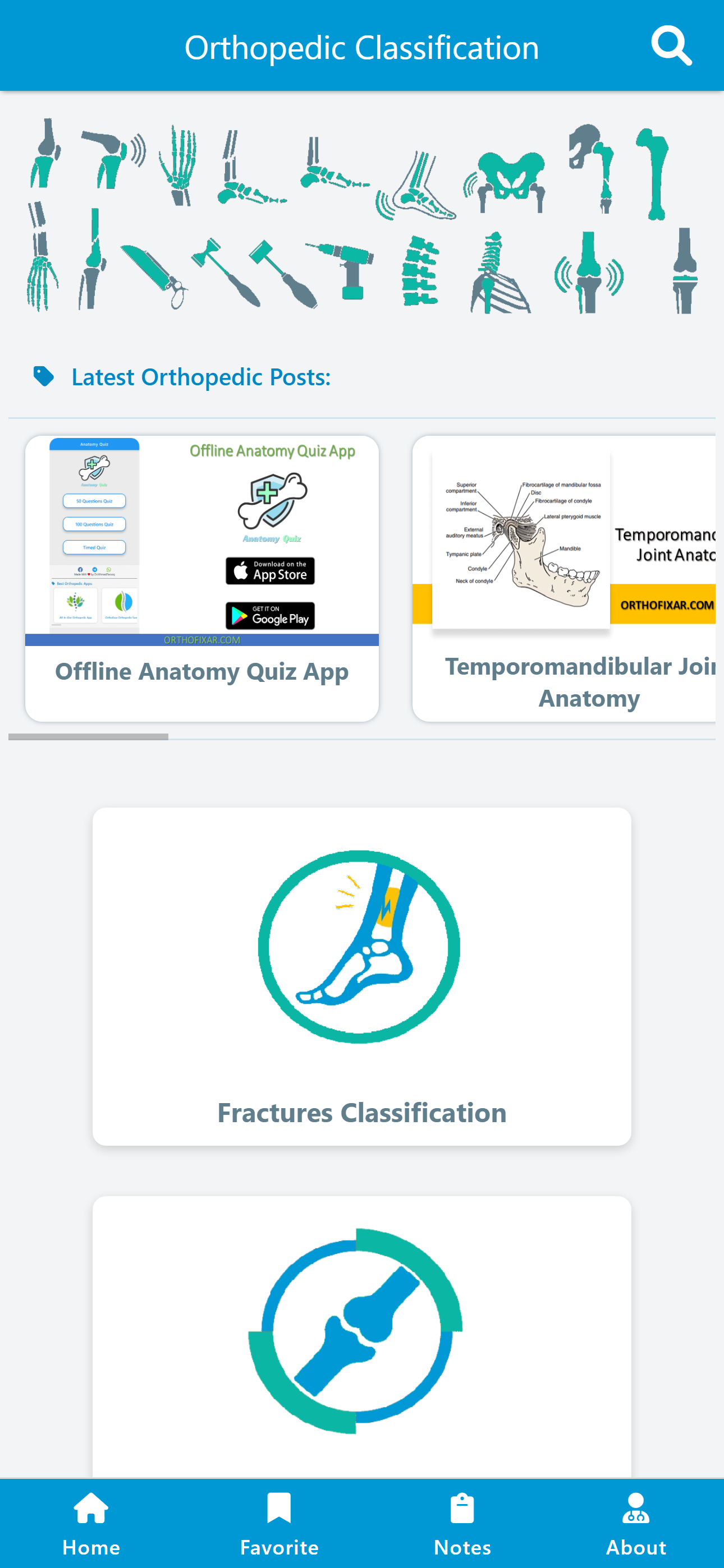 Fractures Classification App
