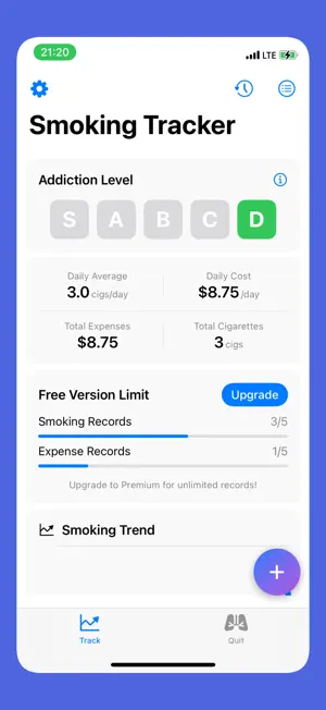 Quit Smoking Vaping Smoke Free screenshot 2