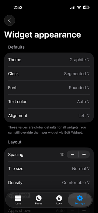 Minimal Launcher: Focus Screenshot 6 of 6