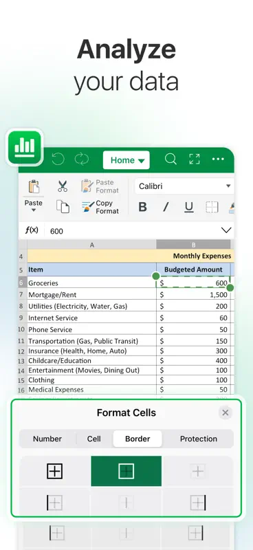 MobiOffice・Word Docs・Excel・PDF screenshot 4 of 9
