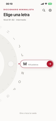 Diccionario Minimalista screenshot 1