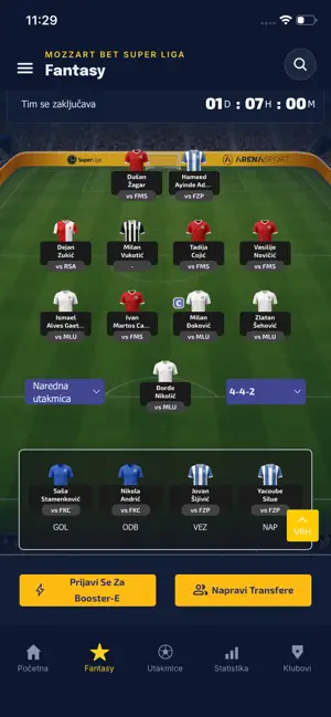 Superliga Srbije screenshot 4