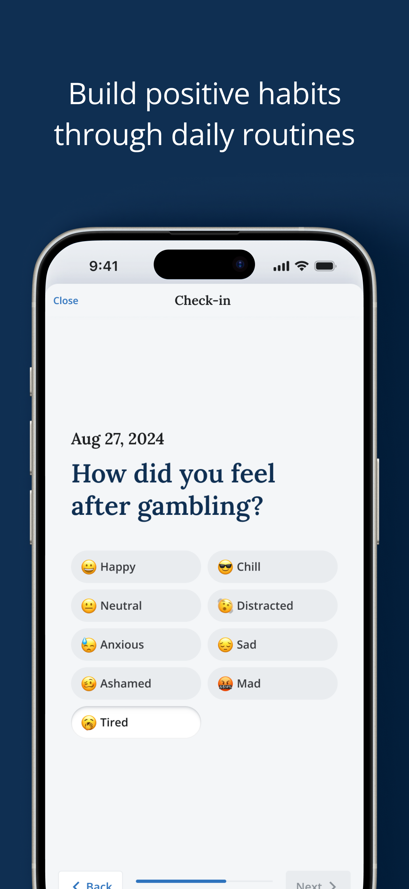 Evive: Gambling Support screenshot 3