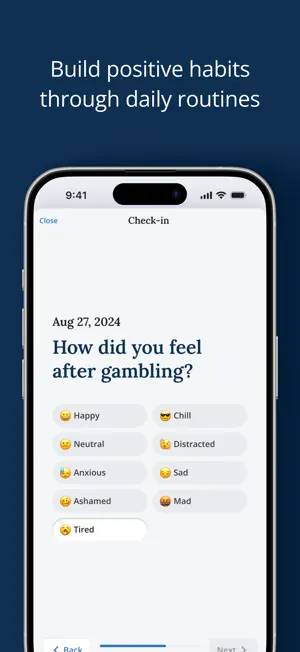 Evive: Gambling Support screenshot 3