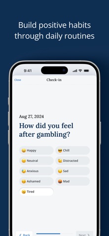 Evive: Gambling Support Screenshot 3 of 6