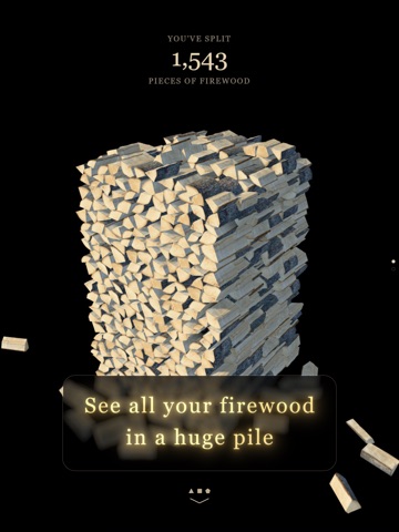 Firewood Splitting Simulator iPad screenshot 2