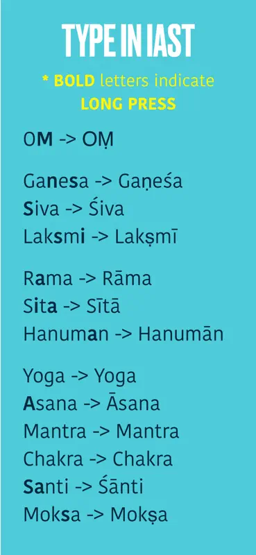 SanskritTypist screenshot 4 of 4