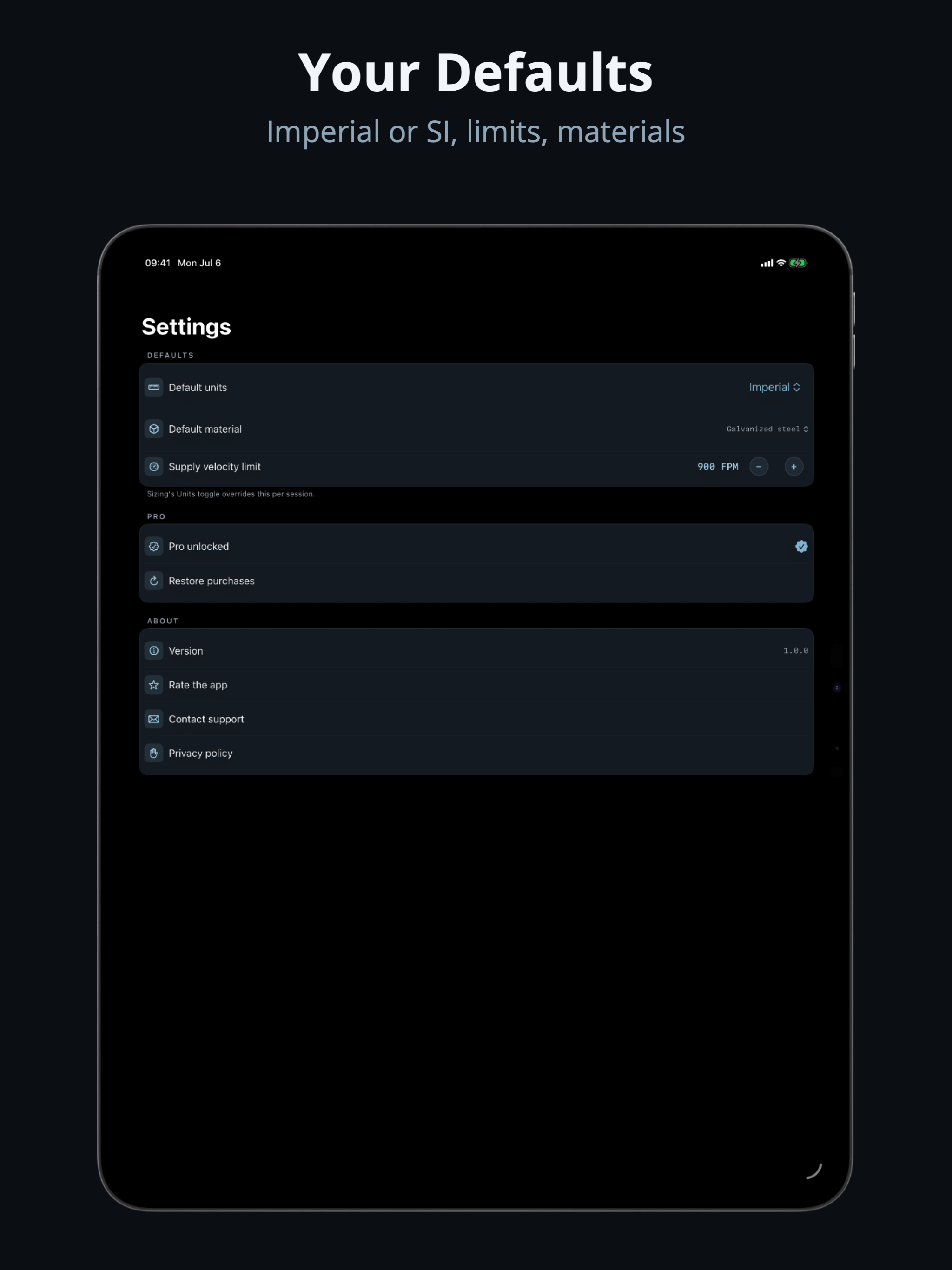 DuctSizer: Duct Calculator screenshot 14