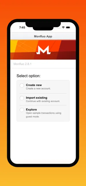 Monfluo: Monero For Mobile screenshot 1