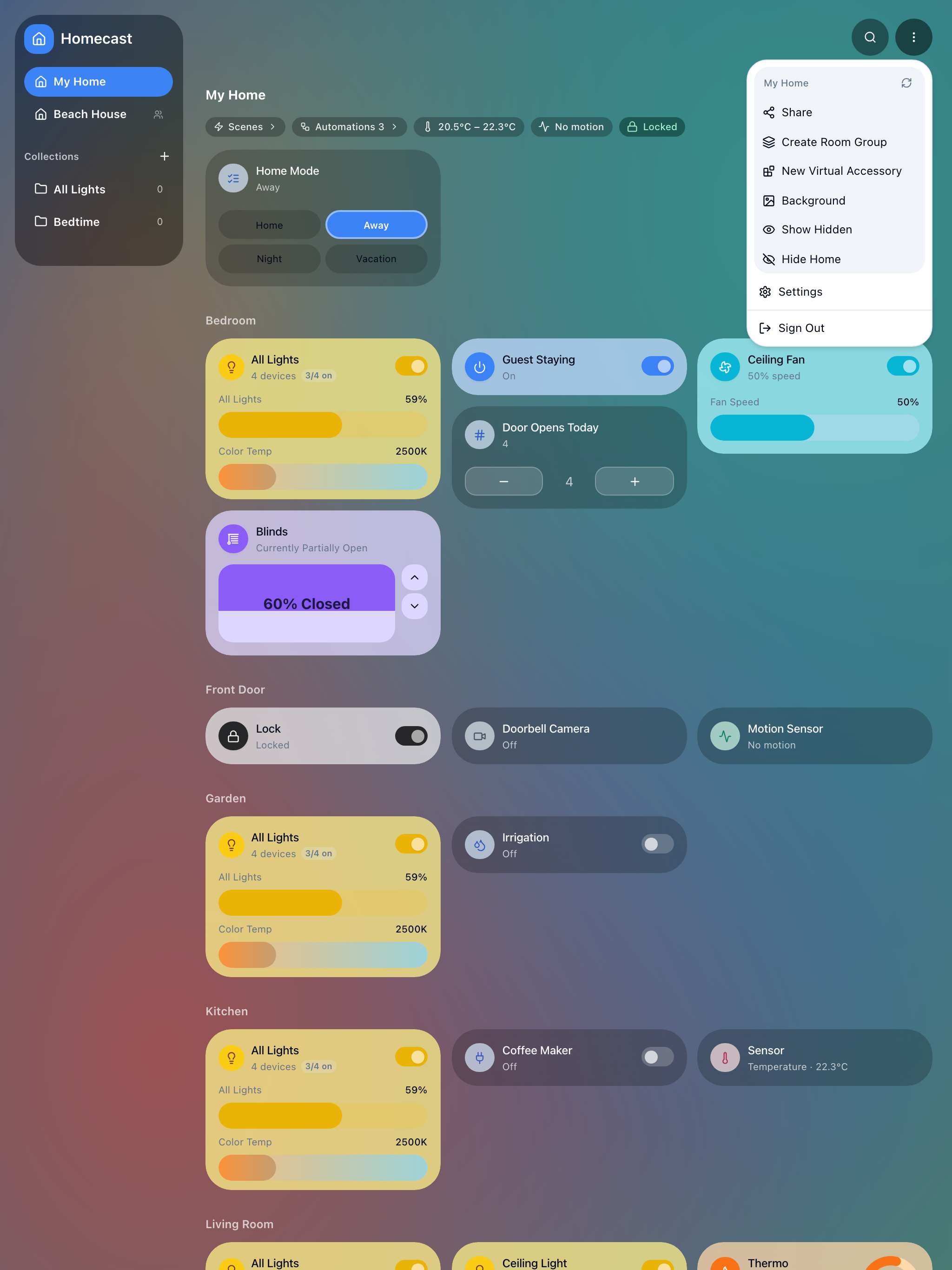 Homecast App screenshot 8
