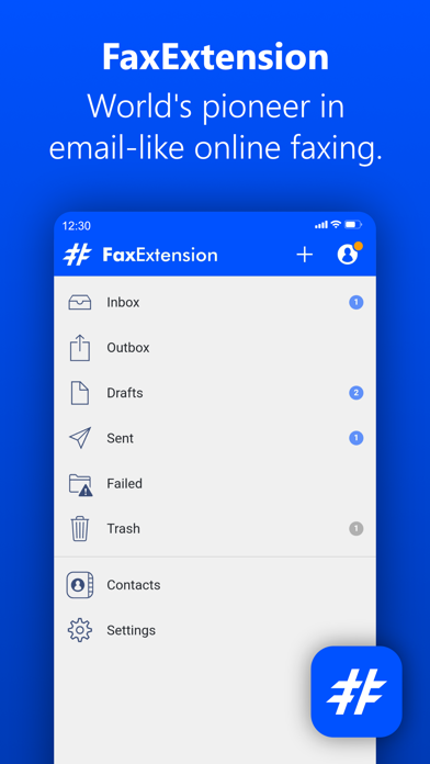 FaxExtension Screenshot