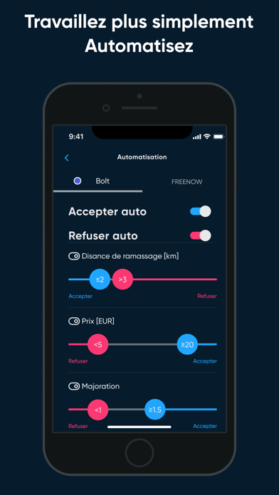 Bliq Chauffeur - Gagnez plus