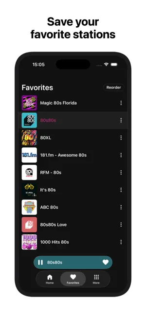 80s Radio: Retro Music & Hits screenshot 3