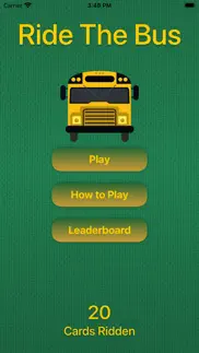 ride the bus - party game iphone screenshot 1