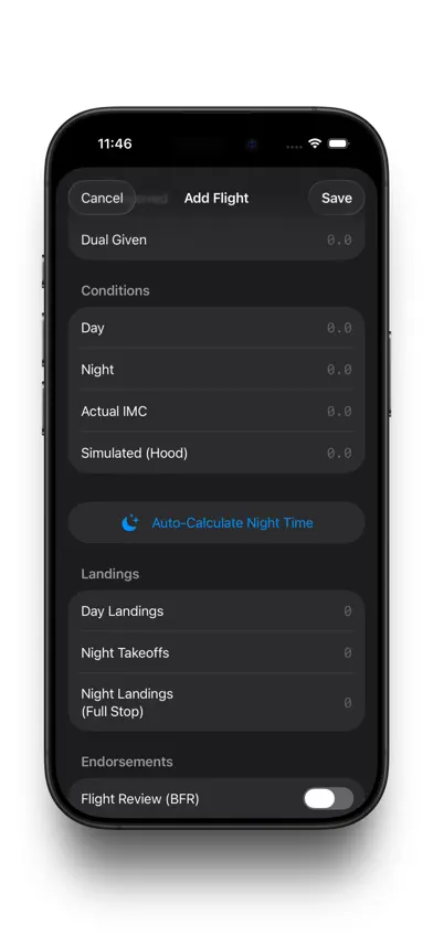 Squawk: Pro Pilot Logbook screenshot 5