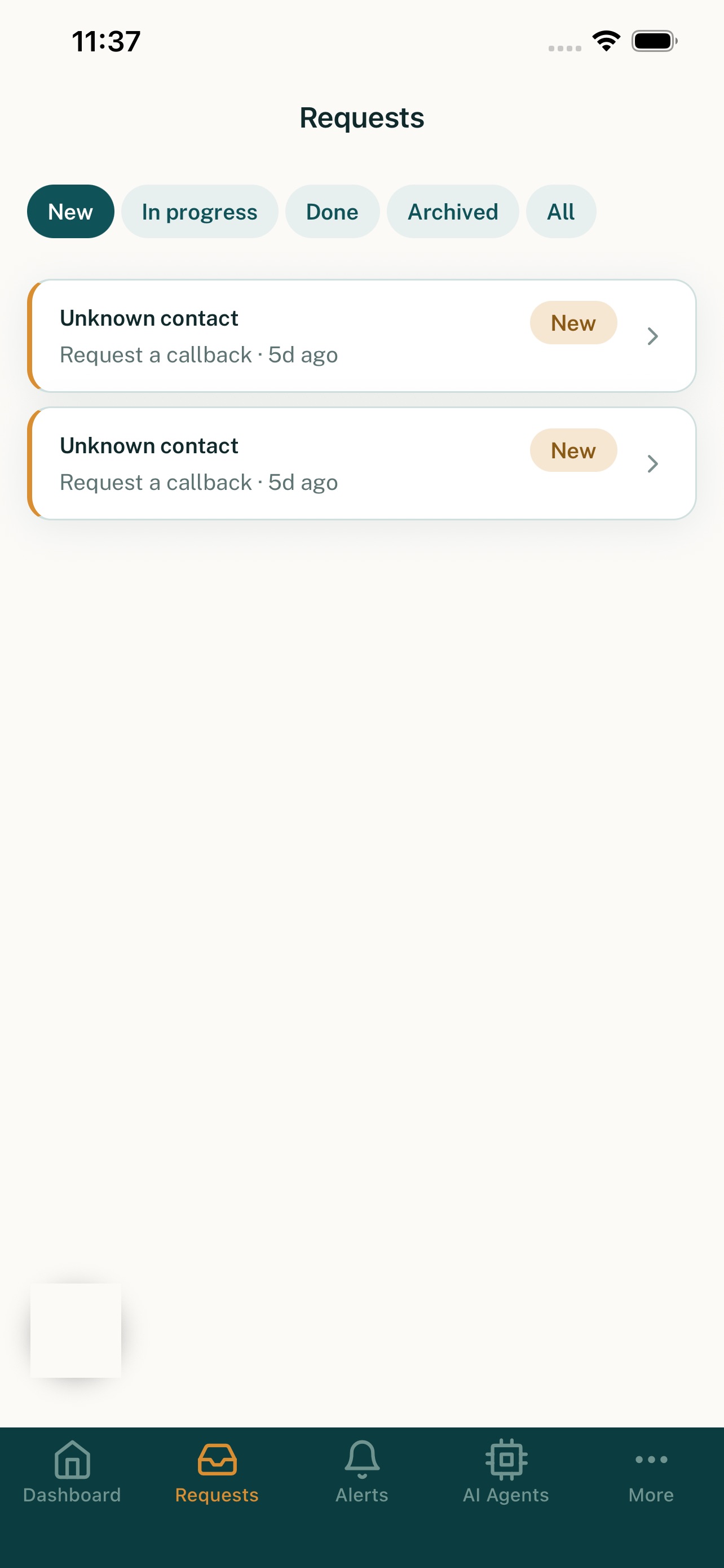 Screenshot 1 of OmniKair India Admin