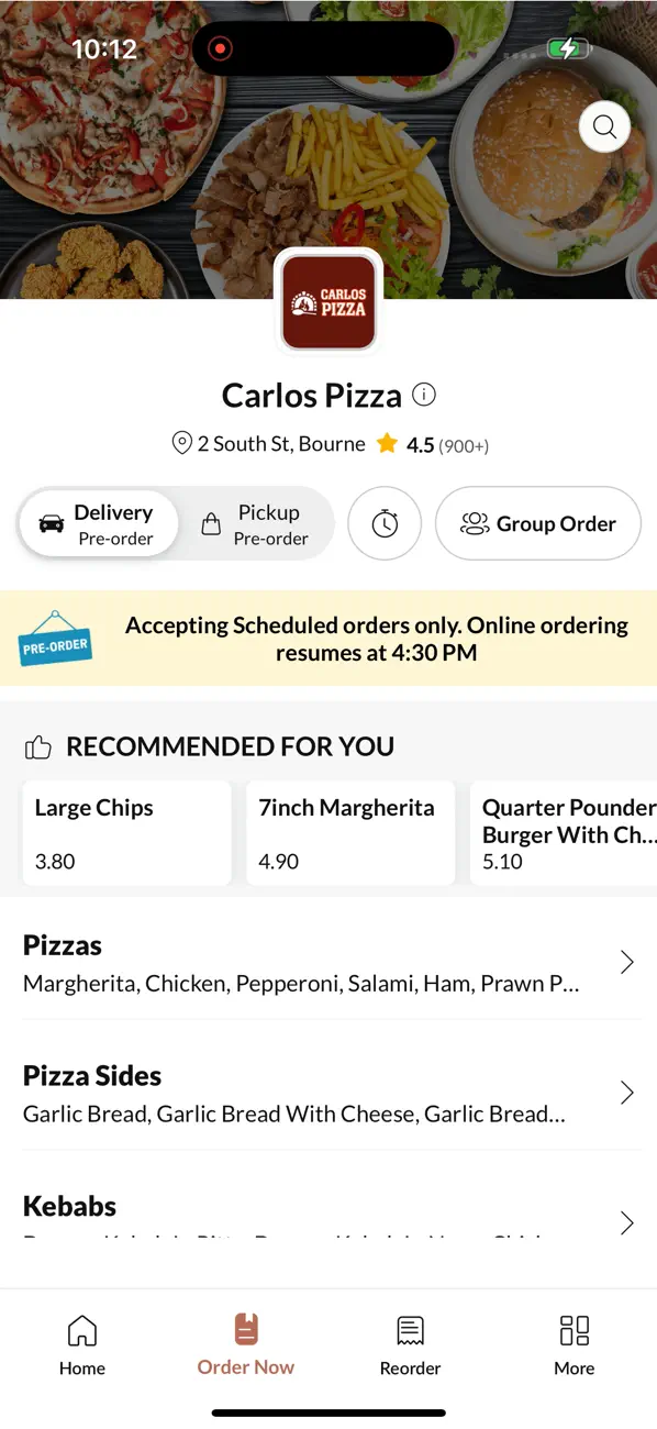 Screenshot #2 pour Carlos Pizza