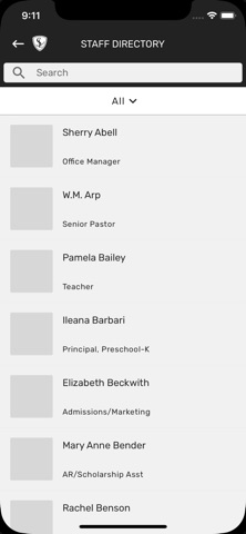 St. Luke’s Lutheran School iPhone screenshot