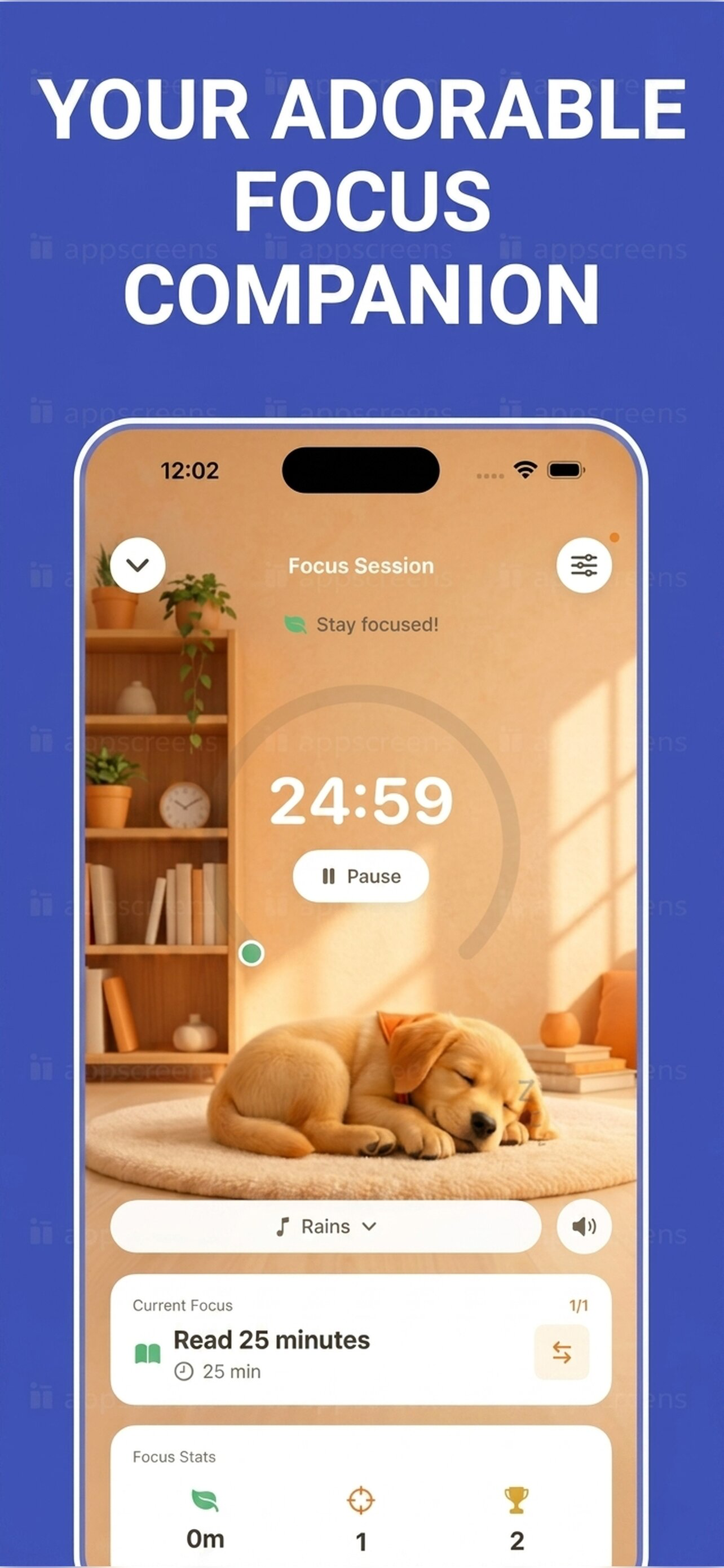 Pawcus: Dog Focus Timer& To-Do
