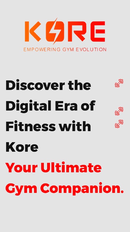 Kore - The Fitness App