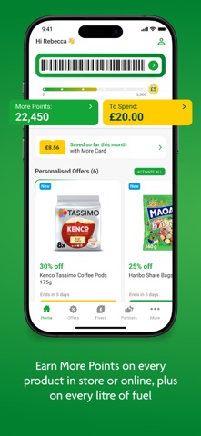 Morrisons More Card iPhone screenshot 3