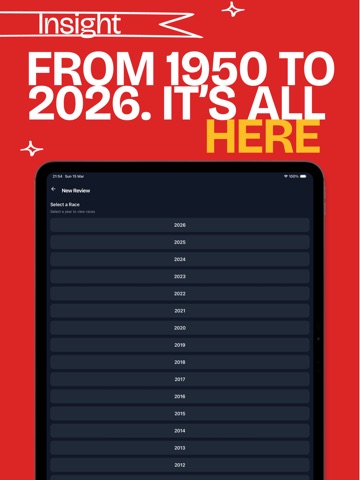 Pitlane iPad screenshot
