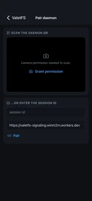 ValetFS screenshot 4