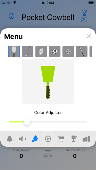 Pocket Cowbell Screenshot