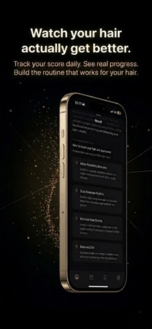 HairMax: Hair Health Scanner iPhone screenshot