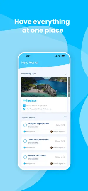 entravel: trip assistant screenshot 2
