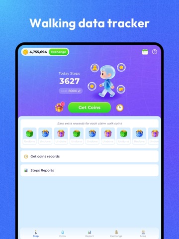 StepLite: Water & Step Tracker ipad screenshot 2