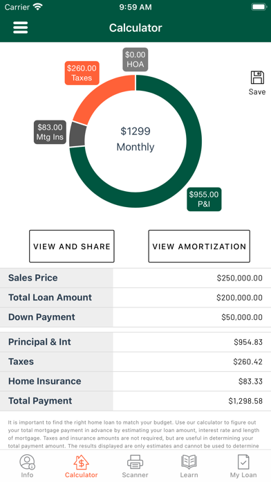 C&F Mortgage Screenshot