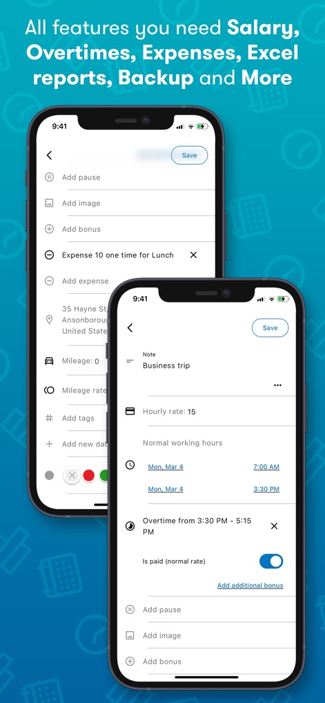 Timesheet: Work Hours Tracker - Finance App | MWM