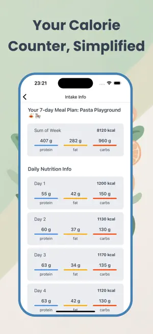 SmartBites - Meal Planner screenshot 4