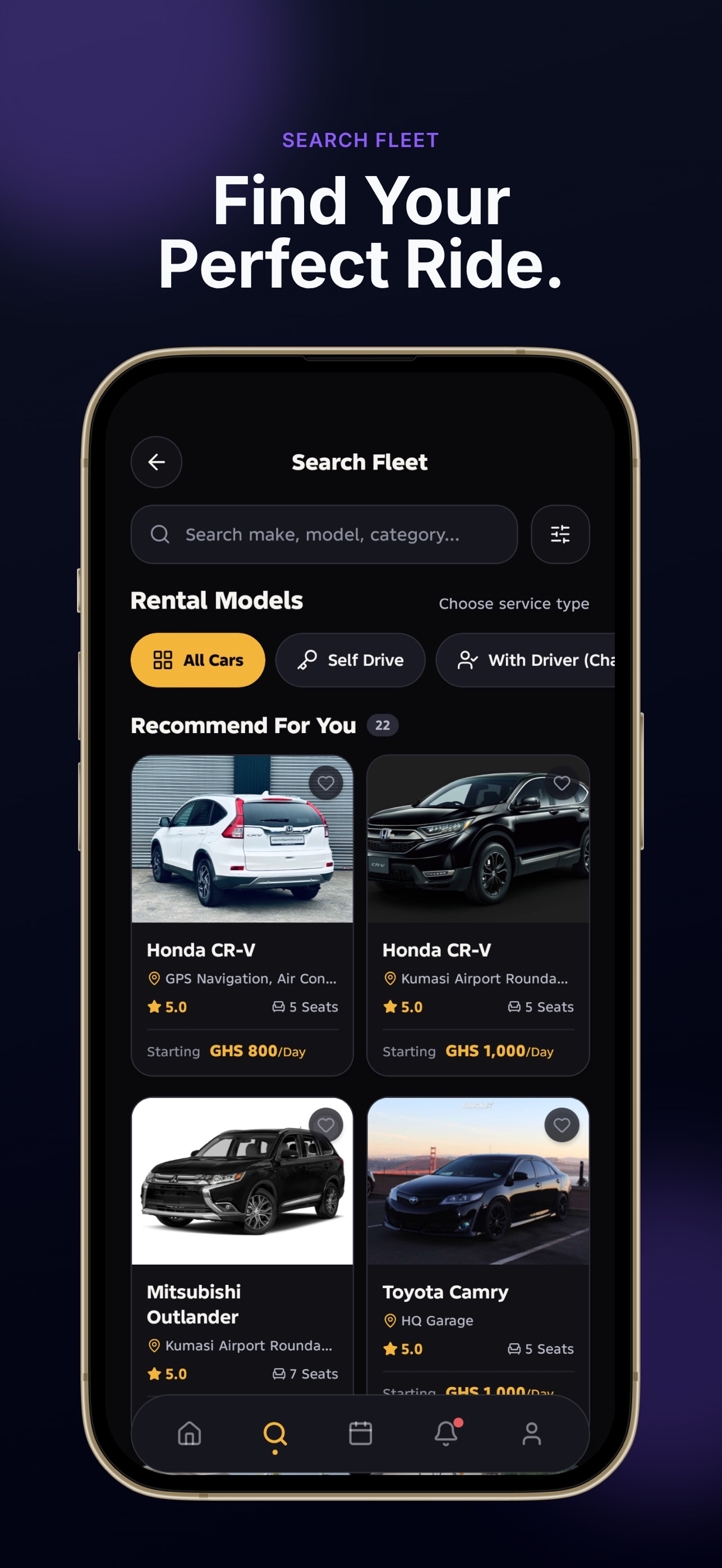 Screenshot 2 of TL Ghana - Car Rental & Fleet