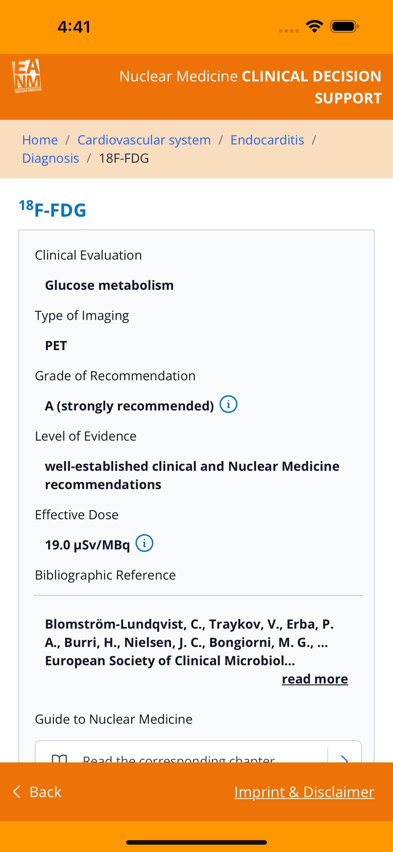 EANM Clinical Decision Support