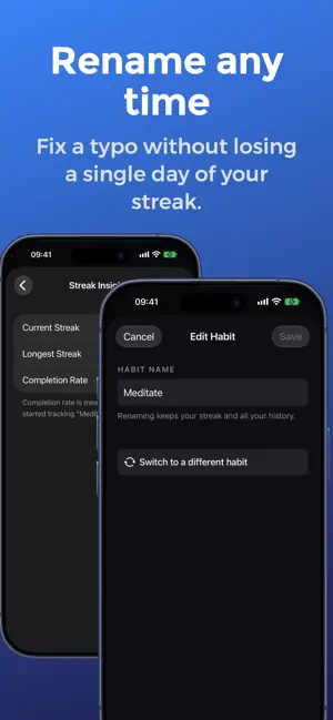 Habit Tracker - OneStreak screenshot 3
