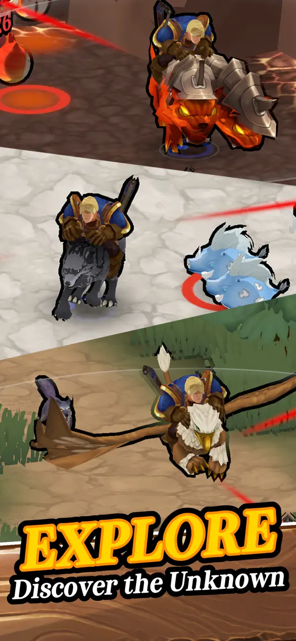 Rumble Raiders iOS Mod IPA screenshot 3 - iOS game interface
