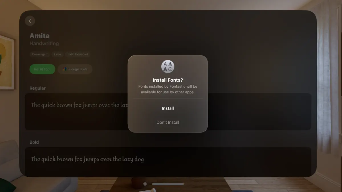 Fontastic - Install Fonts screenshot 4