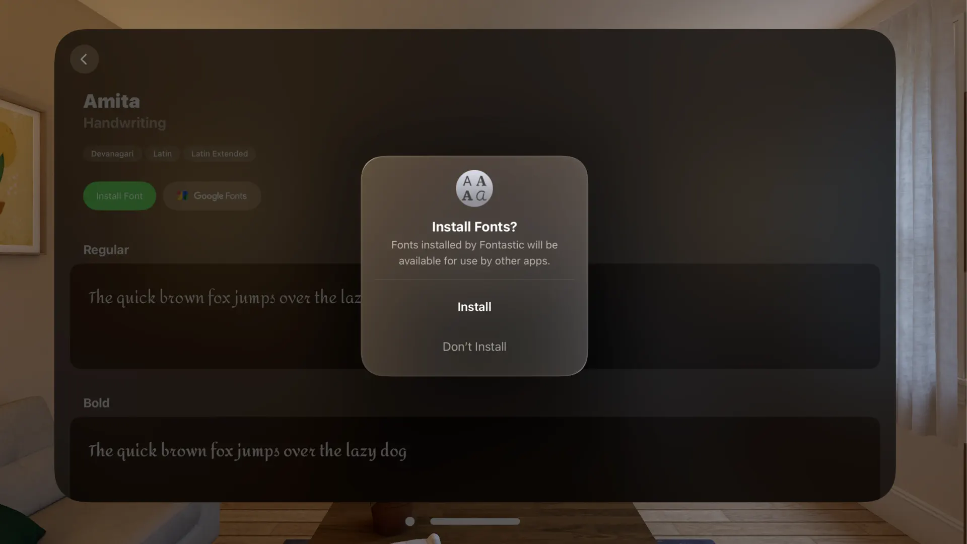 Fontastic - Install Fonts screenshot 4