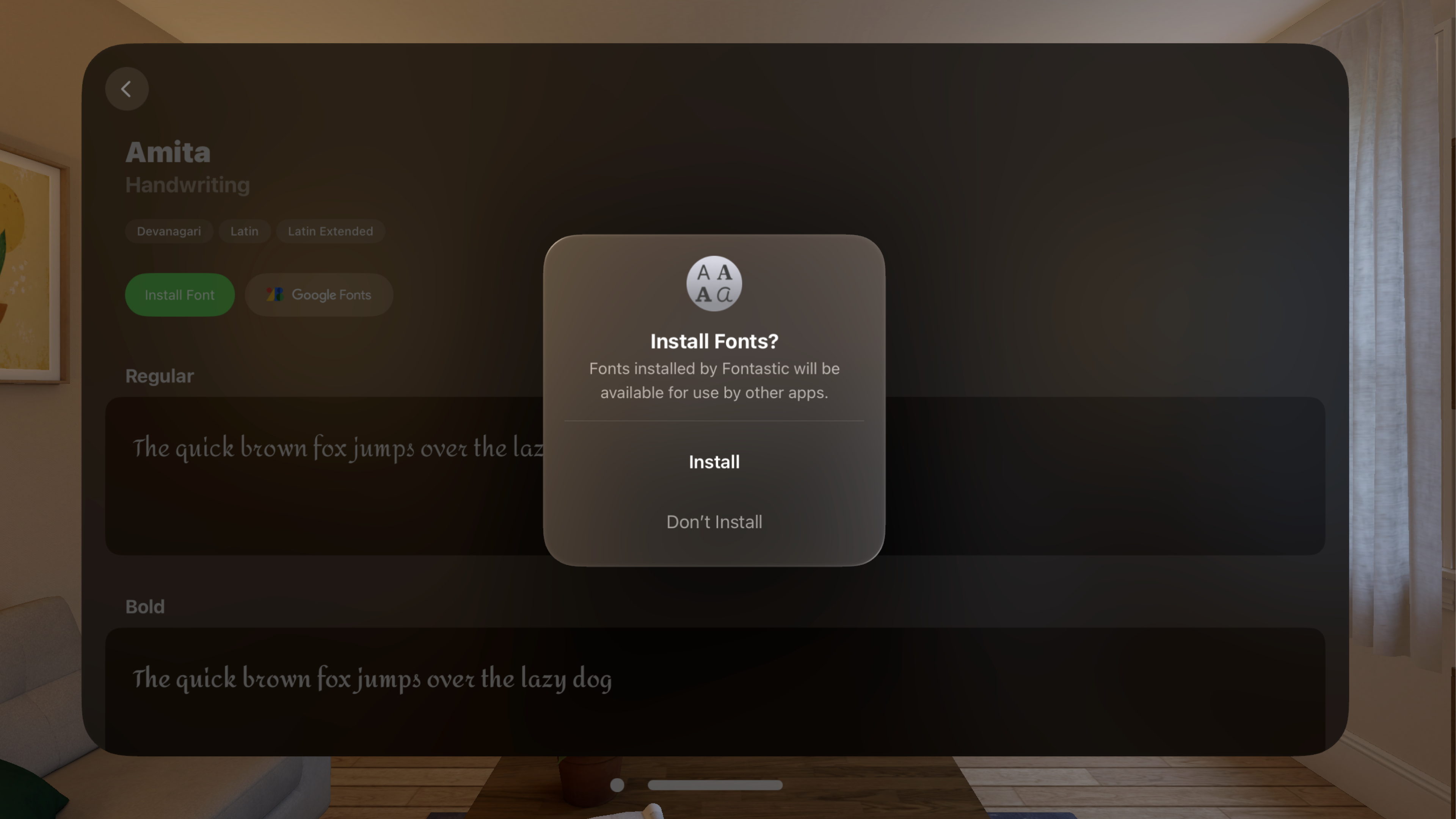 Fontastic - Install Fonts screenshot 18
