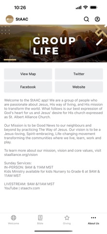 App screenshot