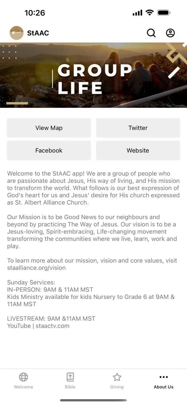 Screenshot #3 pour St. Albert Alliance Church