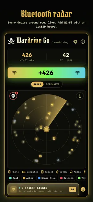 Wardrive Go screenshot 1