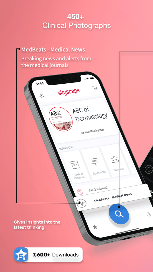 #1. ABC of Dermatology (iOS) 由: Skyscape Medpresso Inc